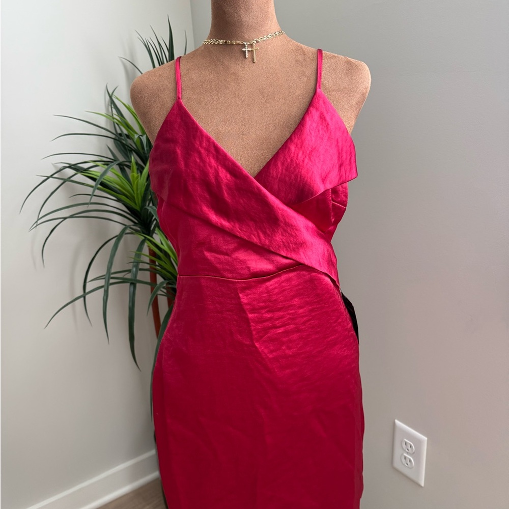 Lulu's Red Mini Dress - Picture 6 of 7
